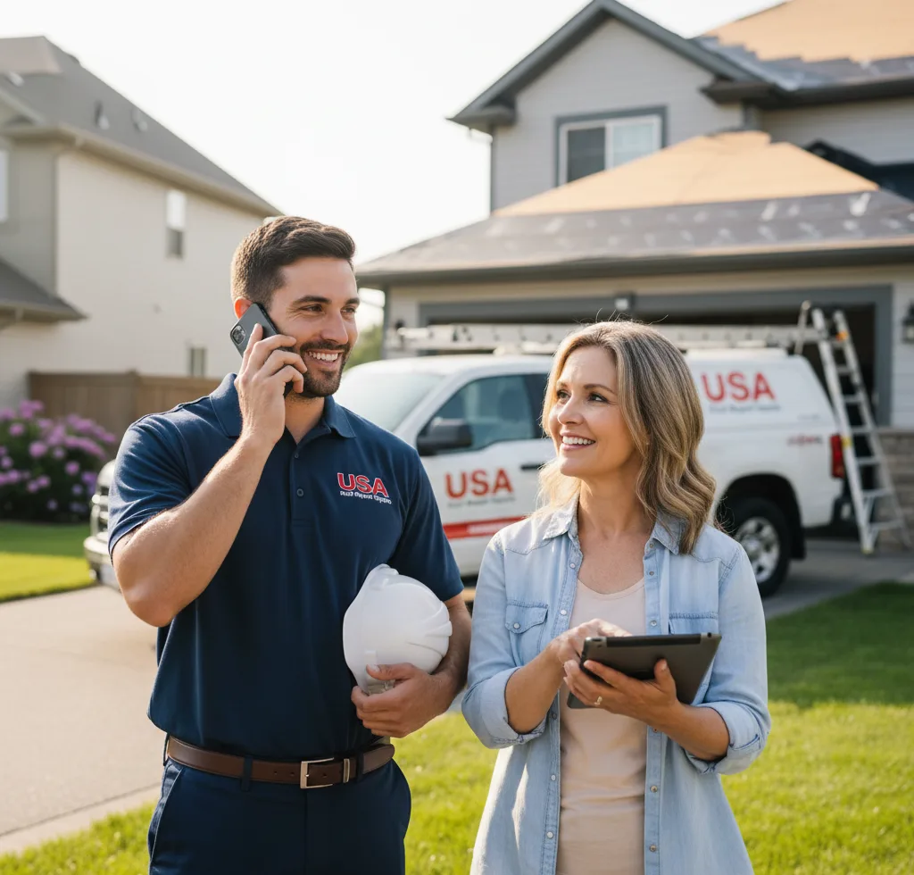 USA Roof Repair Experts customer support in Boalsburg